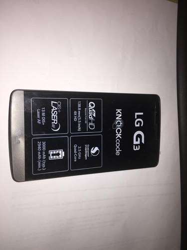 LG G3 32gb + 16gig mem card